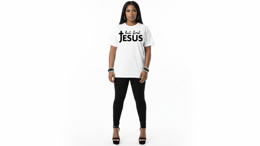 first Jesus Short-Sleeve Unisex T-Shirt