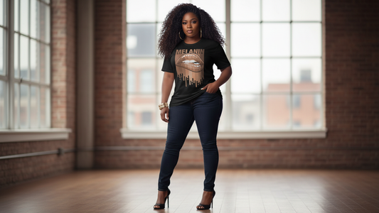 melanin Short-Sleeve Unisex T-Shirt