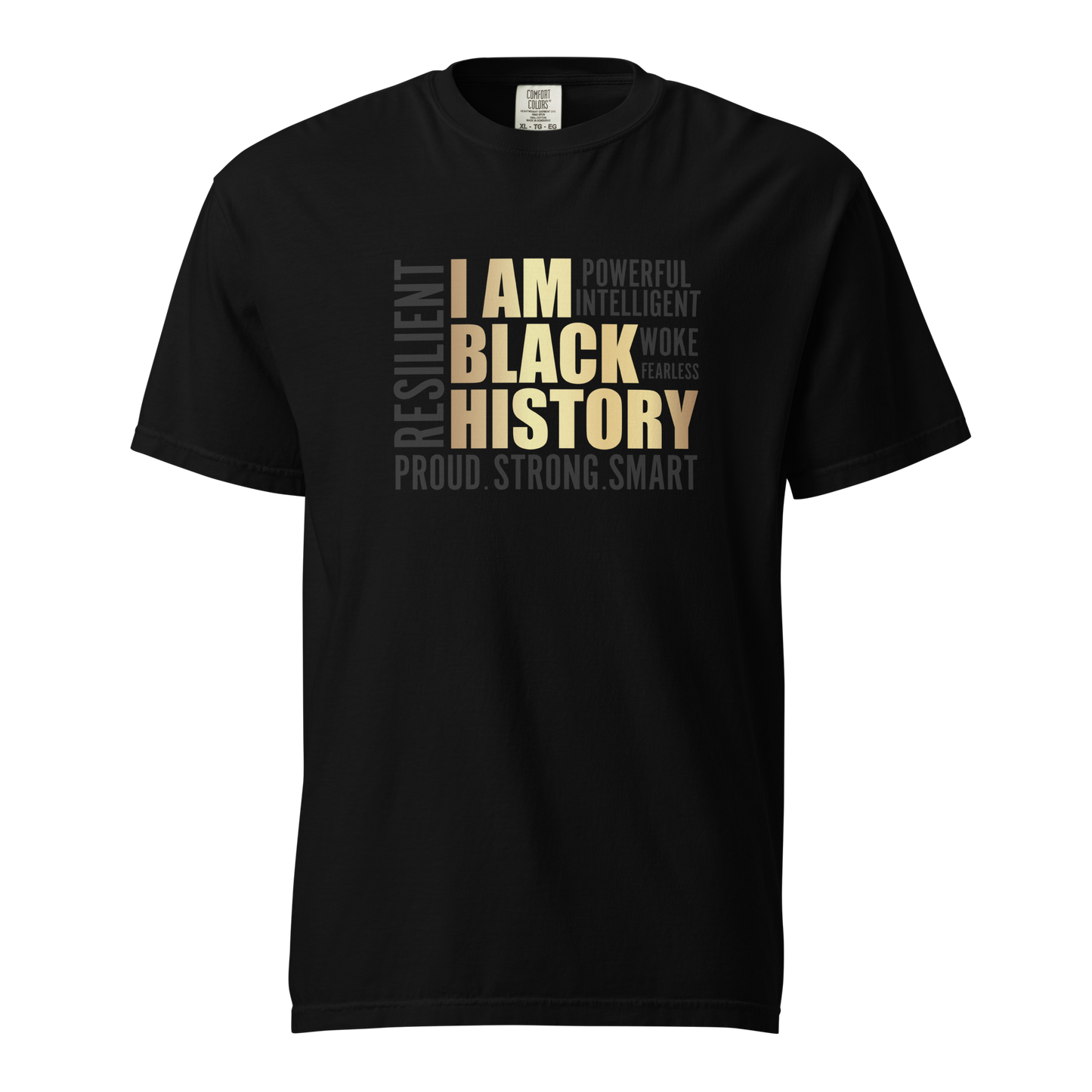 I am Black History Unisex garment-dyed heavyweight t-shirt