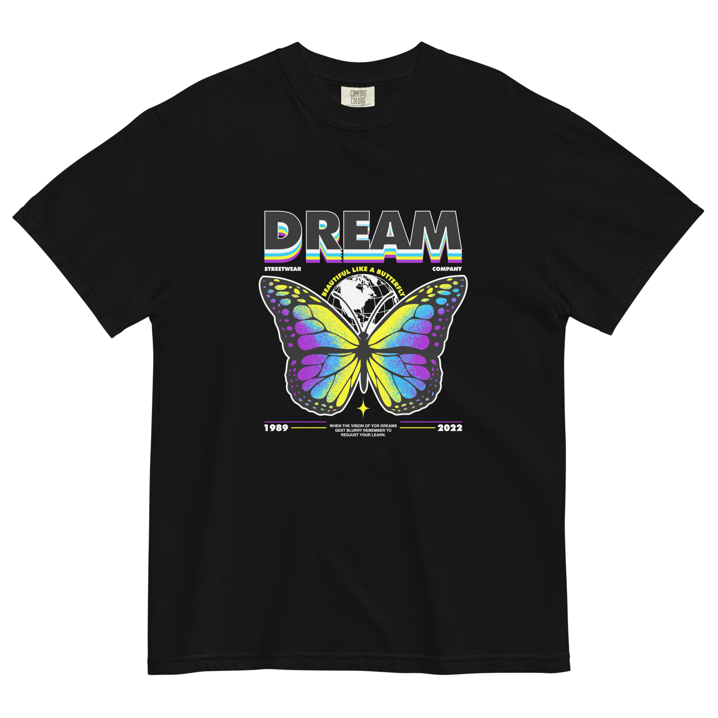 Dream Unisex garment-dyed heavyweight t-shirt