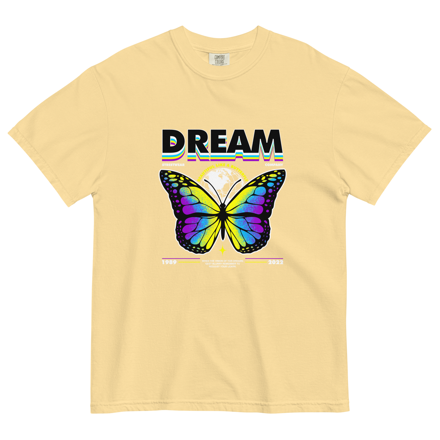 Dream Unisex garment-dyed heavyweight t-shirt