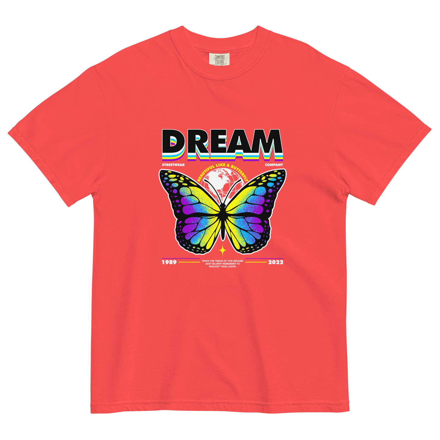 Dream Unisex garment-dyed heavyweight t-shirt