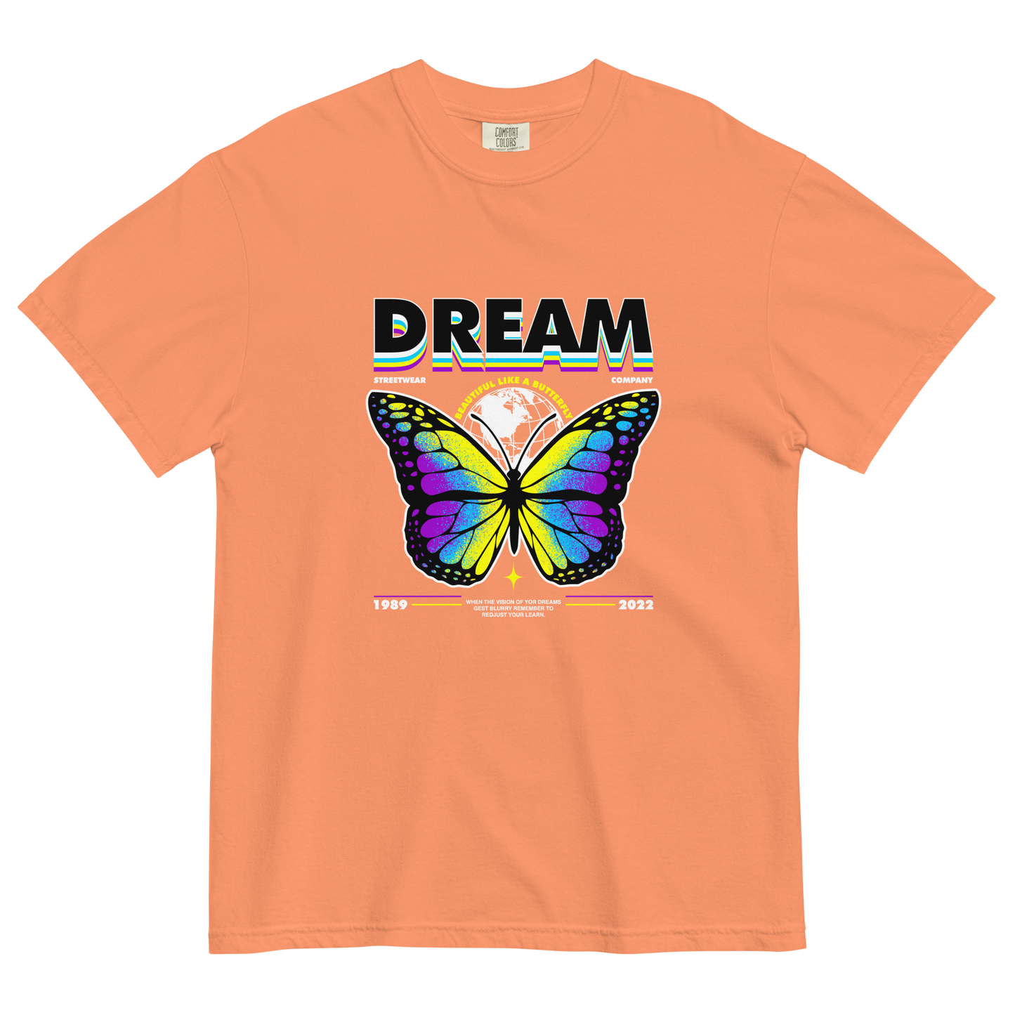 Dream Unisex garment-dyed heavyweight t-shirt