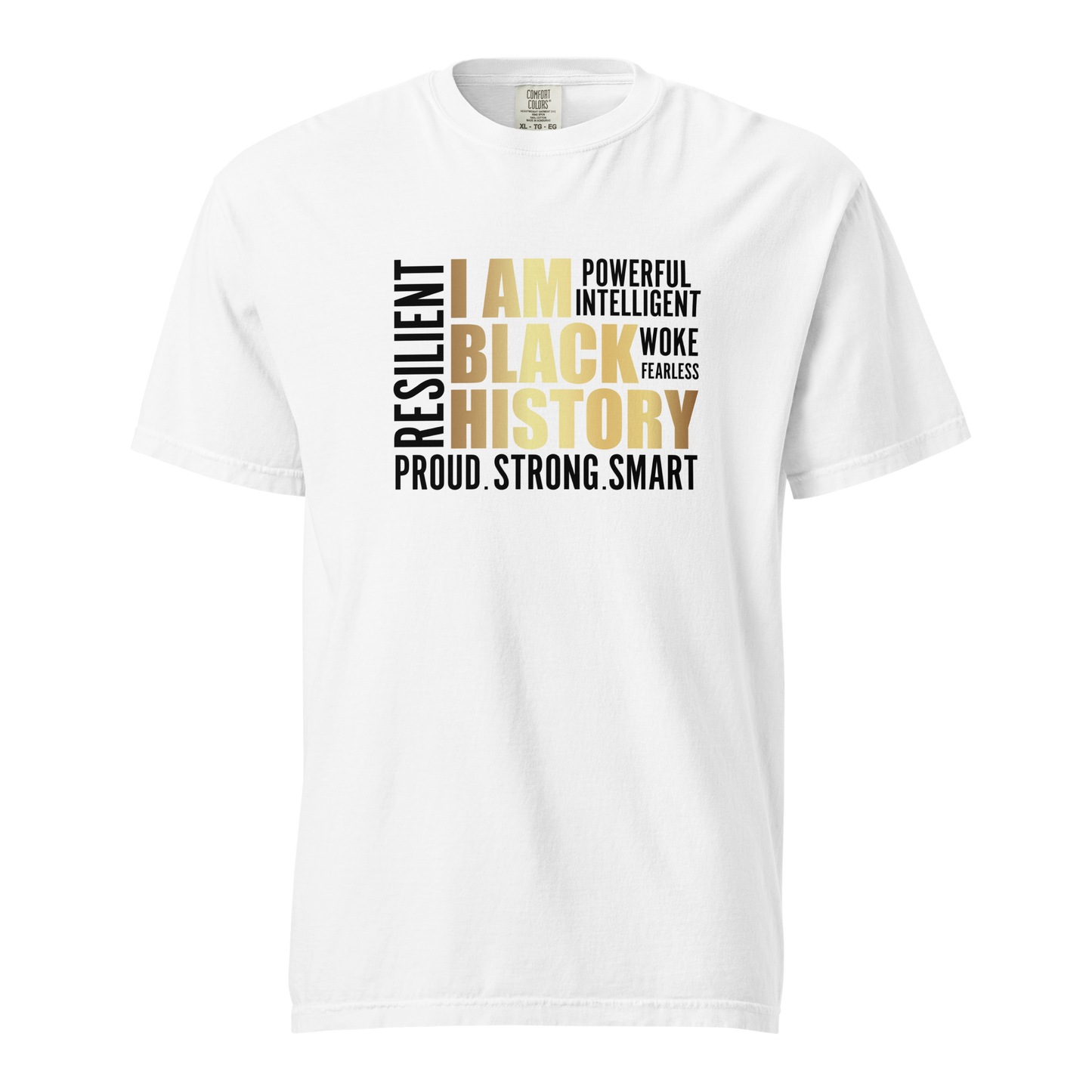 I am Black History Unisex garment-dyed heavyweight t-shirt